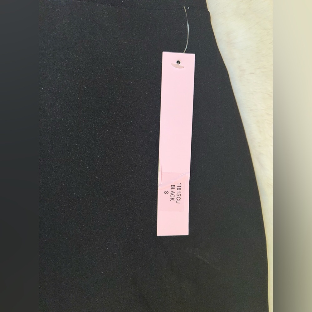 4/$10 Bundle Sale: Black Pencil Skirt - Picture 3 of 5